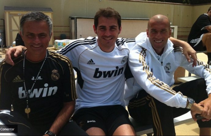 Iker Casillas, Mou Y Zidanne