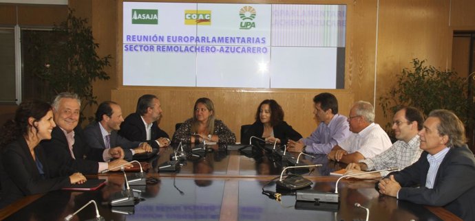 Reunión Remolacheros Con Europarlamentarias