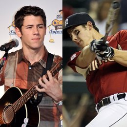 Nick Jonas Montaje Cantando Y Jugando Al Beisbol