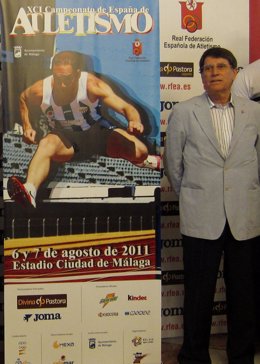 El Presidente De La Real Federación Española De Atletismo, José María Odriozola