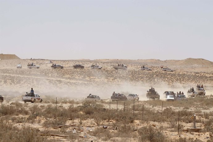 Fuerzas Rebeldes Libias Avanzan Hacia Trípoli