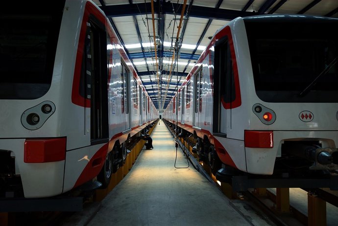 Trenes De CAF Para El Metro De Chile
