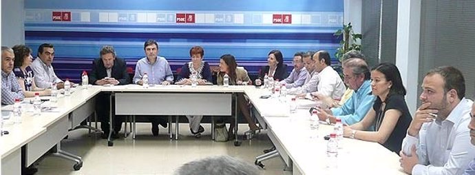 Una Reunión De La Comisión Ejecutiva Regional Del PSRM 