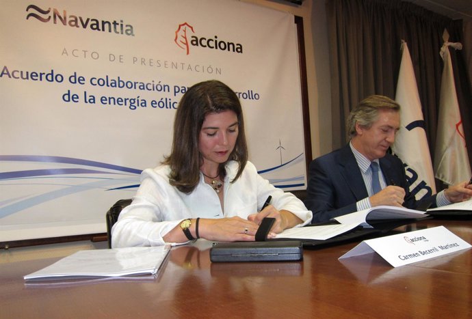 Acciona Y Navantia Firman Un Acuerdo 