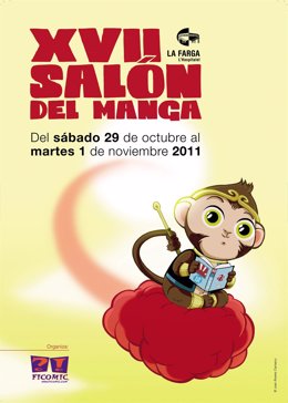 Cartel Del XVII Salón Del Manga