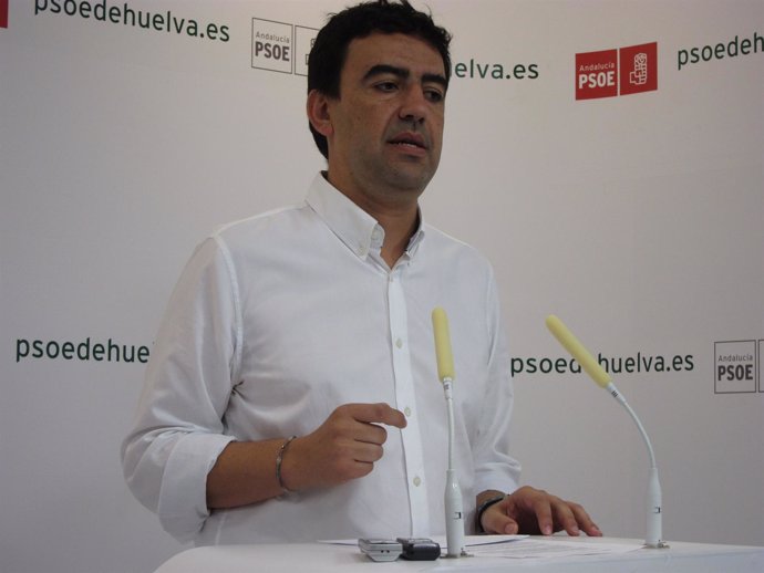 El Secretario General Del PSOE De Huelva, Mario Jiménez. 