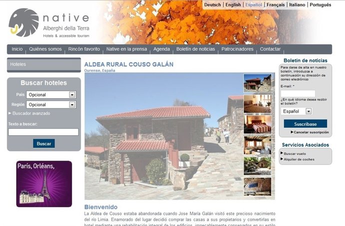 Página Web 'Native'