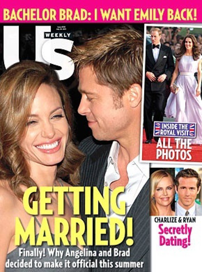 Angelina Jolie Y Brad Pitt Se Casan