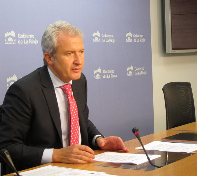 El Portavoz Del Gobierno De La Rioja, Emilio Del Río
