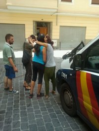 La Policía fuerza un desahucio en Palma impidió hace un mes