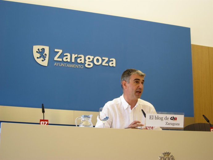 El Portavoz De CHA, Juan Martín