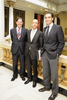 Aurelio García, Ignacio Lamela E Iñaki Ortega      