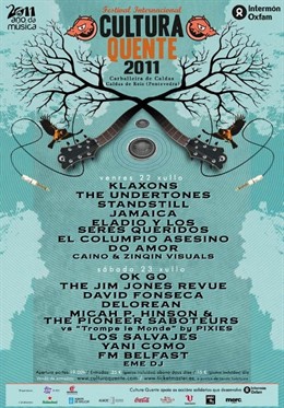 Cartel Del Festival Cultura Quente 2011