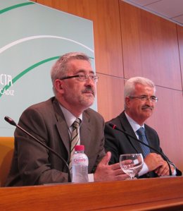 El Consejero Andaluz De Economía, Innovación Y Ciencia, Antonio Ávila
