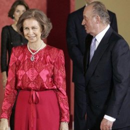 Una imagen de los Reyes de España