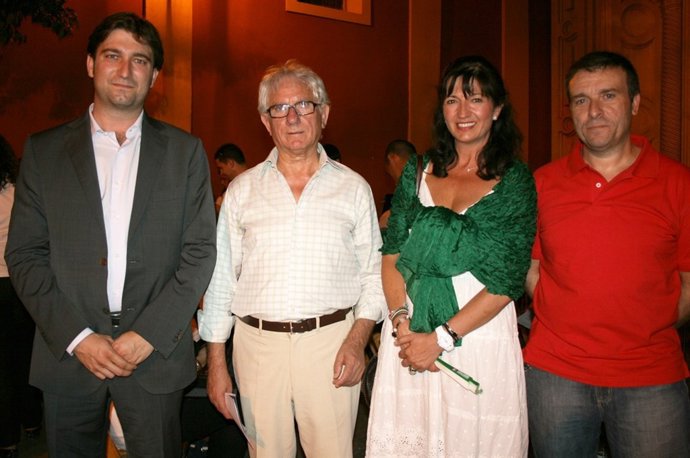 Rafael Sanmartín, Alberto Mercado, Pilar González Y Carlos Murga