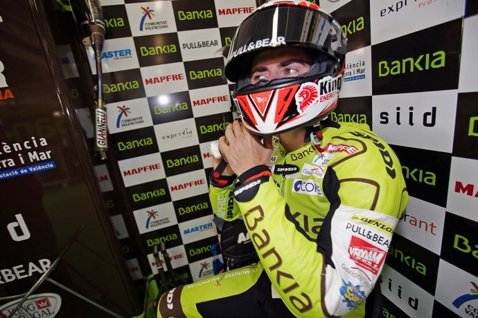 El Piloto Del Bankia Aspar Team Nico Terol