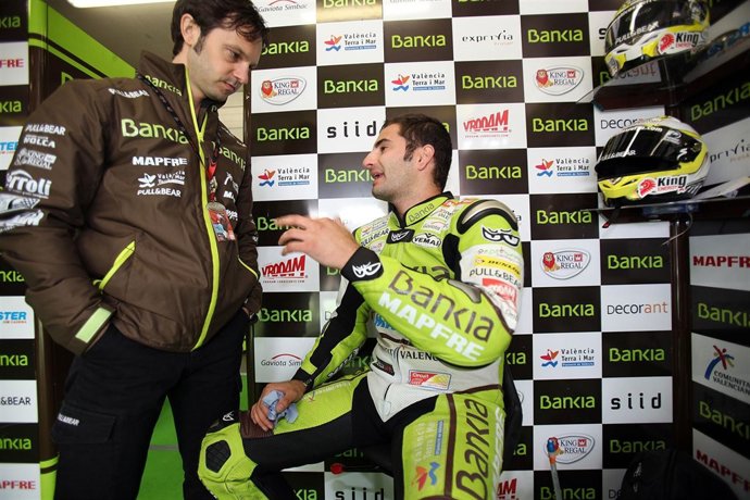 El Piloto Del Bankia Aspar Team Héctor Faubel