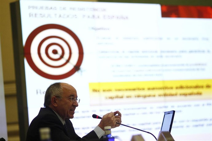 El Gobernador Del Banco De España, Miguel Ángel Fernández Ordóñez