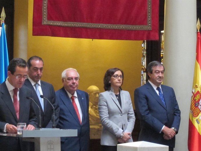 Toma De Posesión De Cascos Como Presidente Del Principado