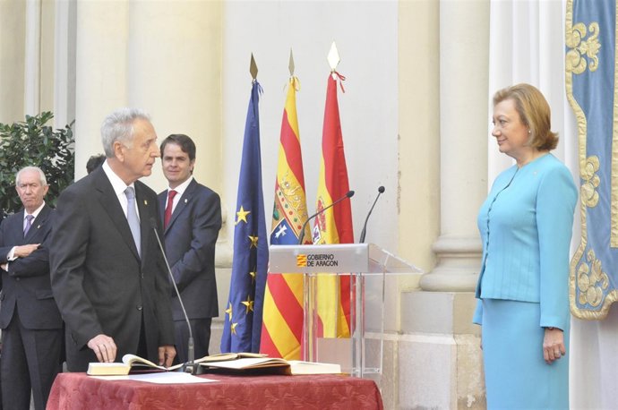 El Consejero De Innovación Y Nuevas Tecnologías, Modesto Lobón.