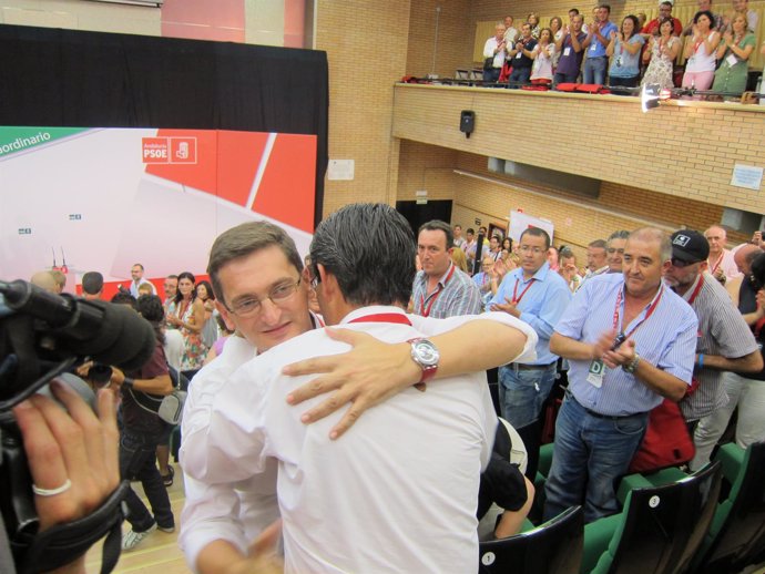Sánchez Teruel Tras Ser Proclamado Secretario General Del PSOE De Almería