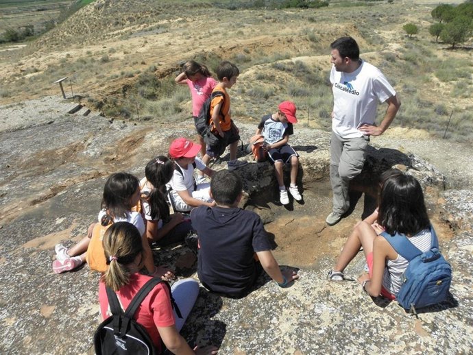Participantes Del Curso 'Pequeños Arqueólogos'