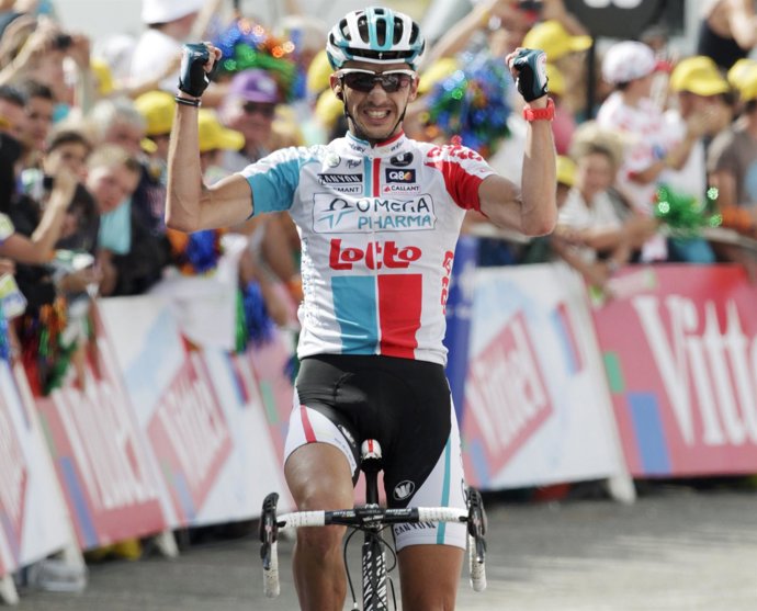 El Ciclista Belga Jelle Vanendert 