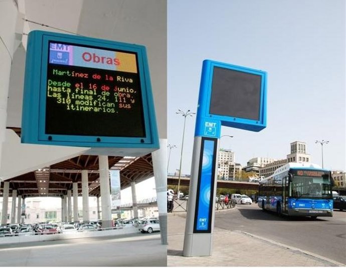 Paneles De Información Variable 'Emblemáticos' En Atocha