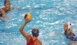 Selección Española Femenina De Waterpolo En El Mundial De Shanghai