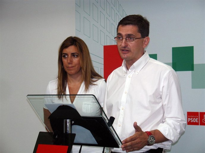 Sánchez Teruel, En Rueda De Prensa Junto A Susana Díaz