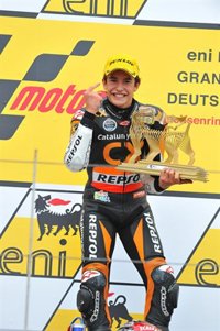 Motociclismo/GP Alemania.- Márquez: "Ha sido una victoria muy luchada y a la vez importante en casa del líder"