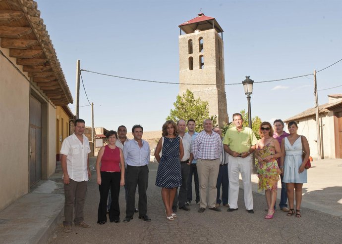 Visita De Jesús Julio Carnero A Gordaliza De La Loma Y Bustillo De Chaves