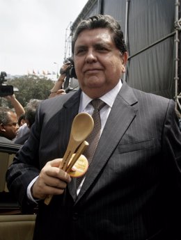 Alan García, presidente de Perú