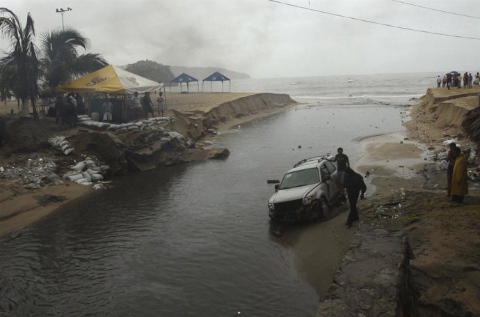 Imagen De La Tormenta Tropical 'Beatriz'