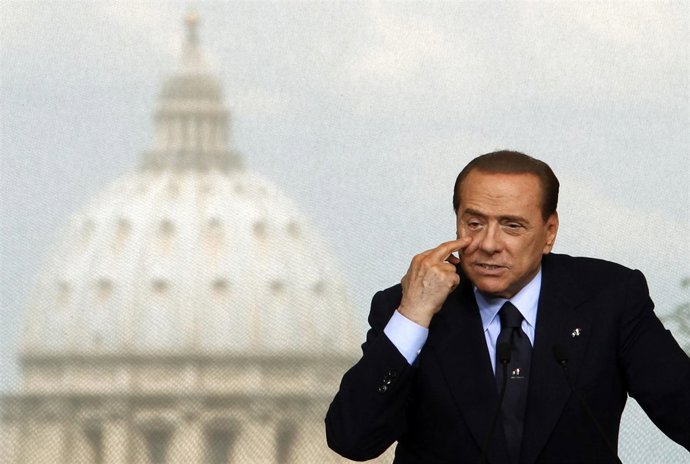 El Primer Ministro Italiano, Silvio Berlusconi