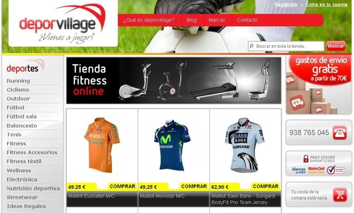 Web 'Deporvillage.Com'