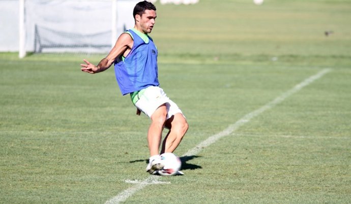 Jorge Molina En El Entrenamiento Del Betis