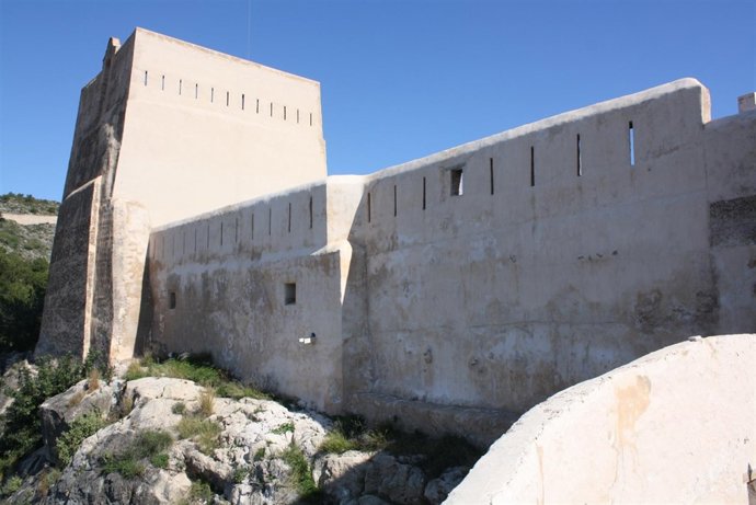 Castillo De Cullera (Valencia).