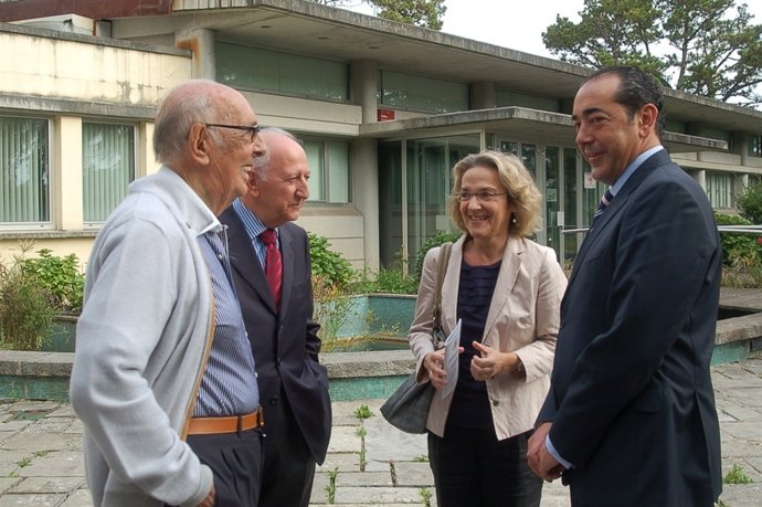 Teodoro López Cuesta, Paz Andrés Y Fernando Goñi En La Granda