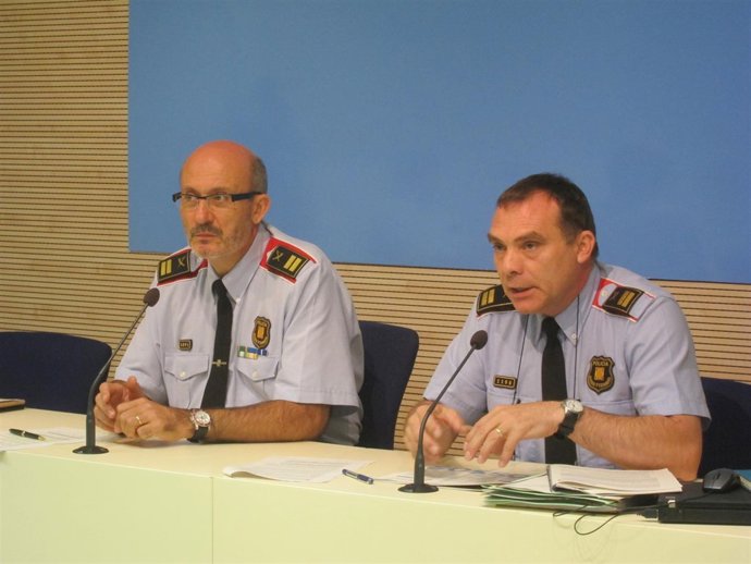Milán Y Capell, Comisarios De Los Mossos