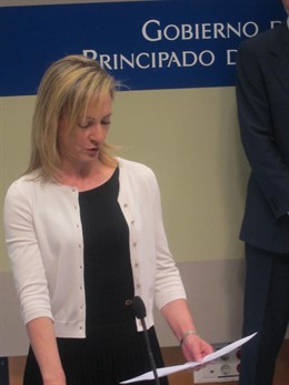 La Consejera De Fomento Y Medio Ambiente, María Isabel Marqués-García.