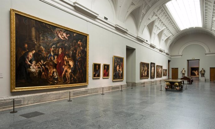Galería Central Del Museo Del Prado