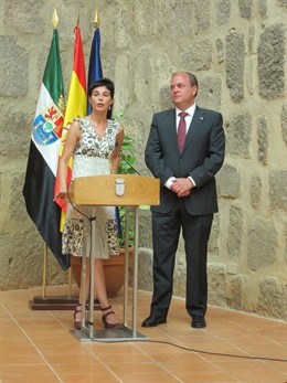 José Antonio Monago Y Candelaria Carrera