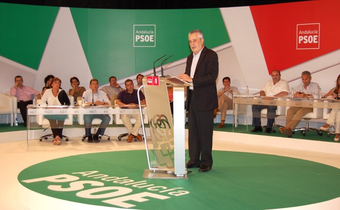 José Antonio Griñán, Este Lunes Ante El Comité Director Del PSOE-A