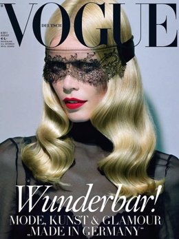Claudia Schiffer En La Portada De Vogue Alemán