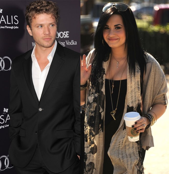 Montaje De Ryan Phillippe Y Demi Lovato 