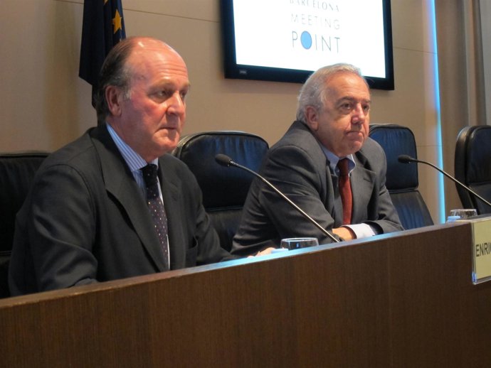 Lacalle Y Royes En La Presentación Del Barcelona Meeting Point (BMP) 2011