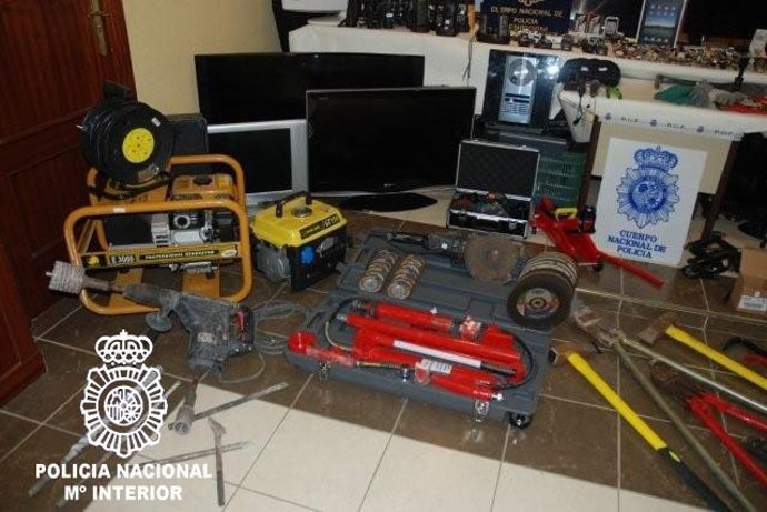 Imagen De Algunos De Los Efectos Intervenidos En La Operación 'Olvido'