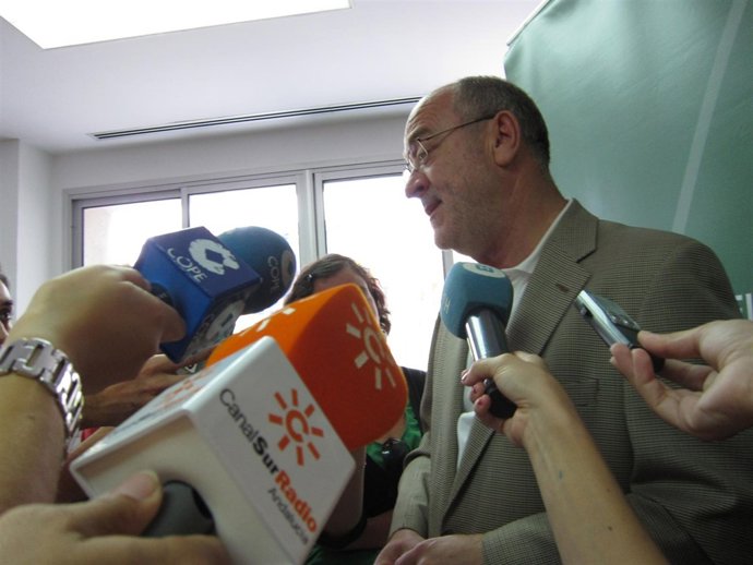 El Delegado Del Gobierno Andaluz En Huelva, Manuel Alfonso Jiménez.